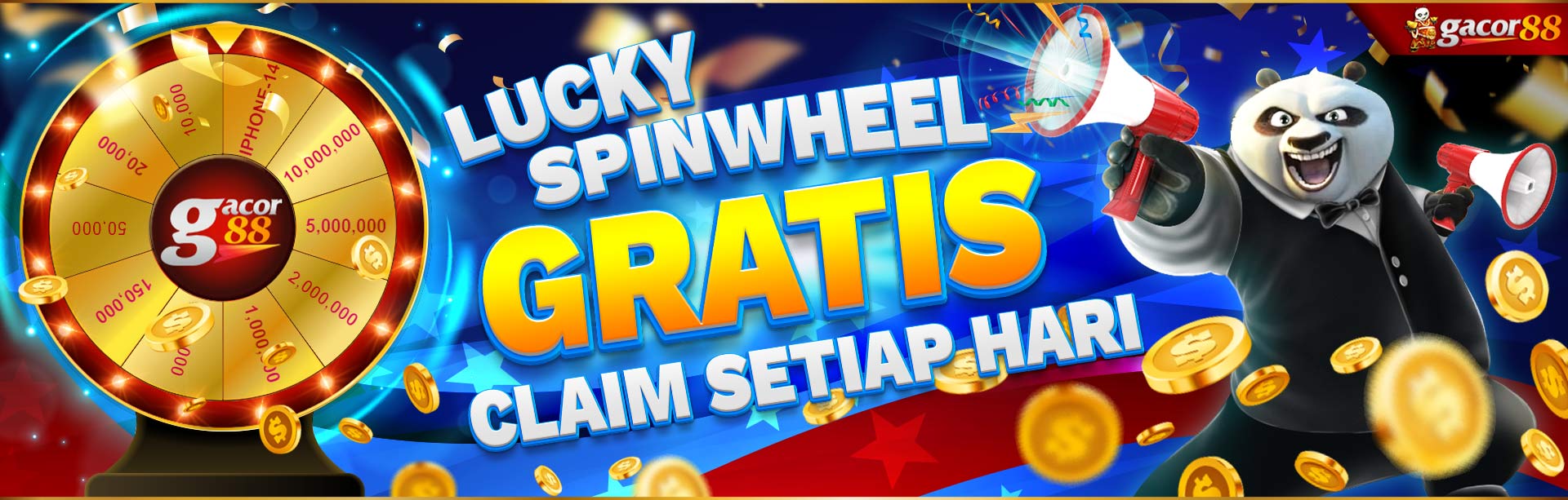 BONUS SPINWHEEL KLAIM SETIAP HARI