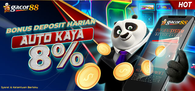 BONUS HARIAN 8%