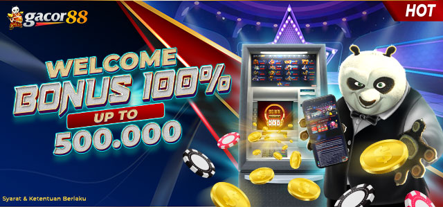 WELCOME BONUS SLOT 100%